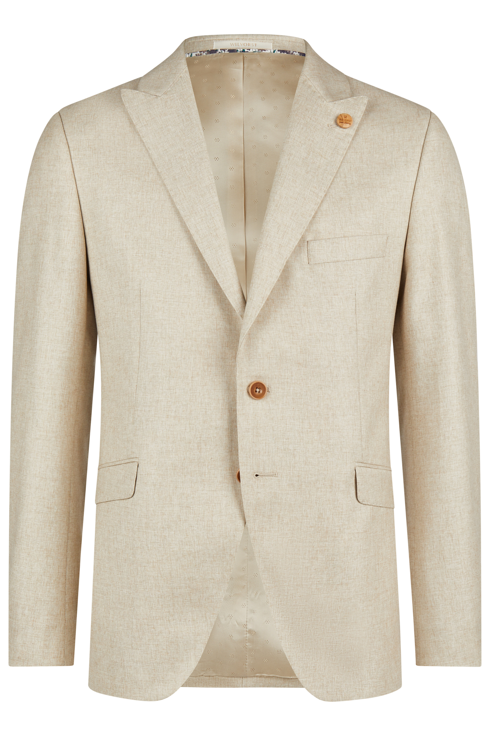 Wilvorst slim fit, bézs, esküvoi öltöny