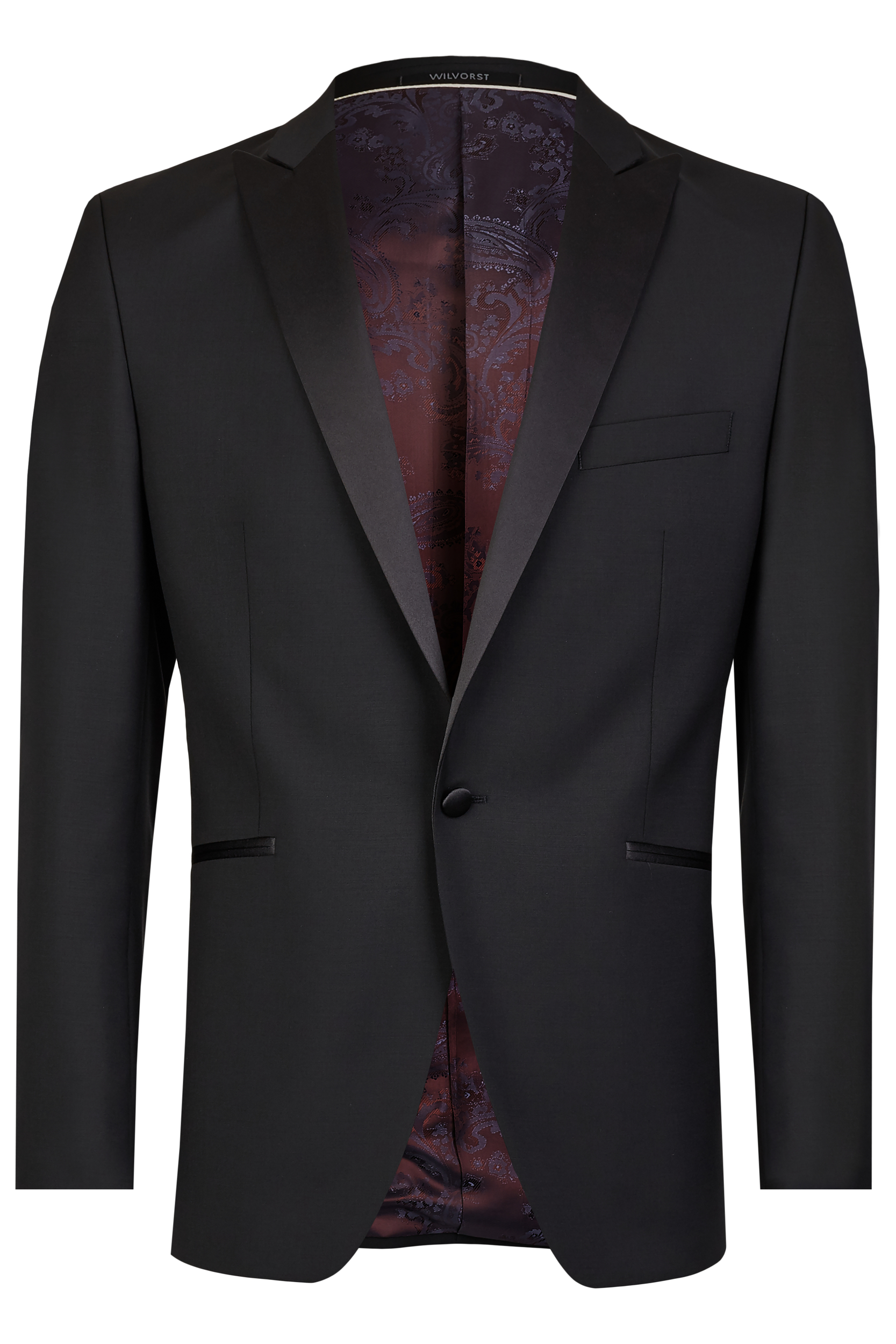 Wilvorst fekete, slim fit szmoking