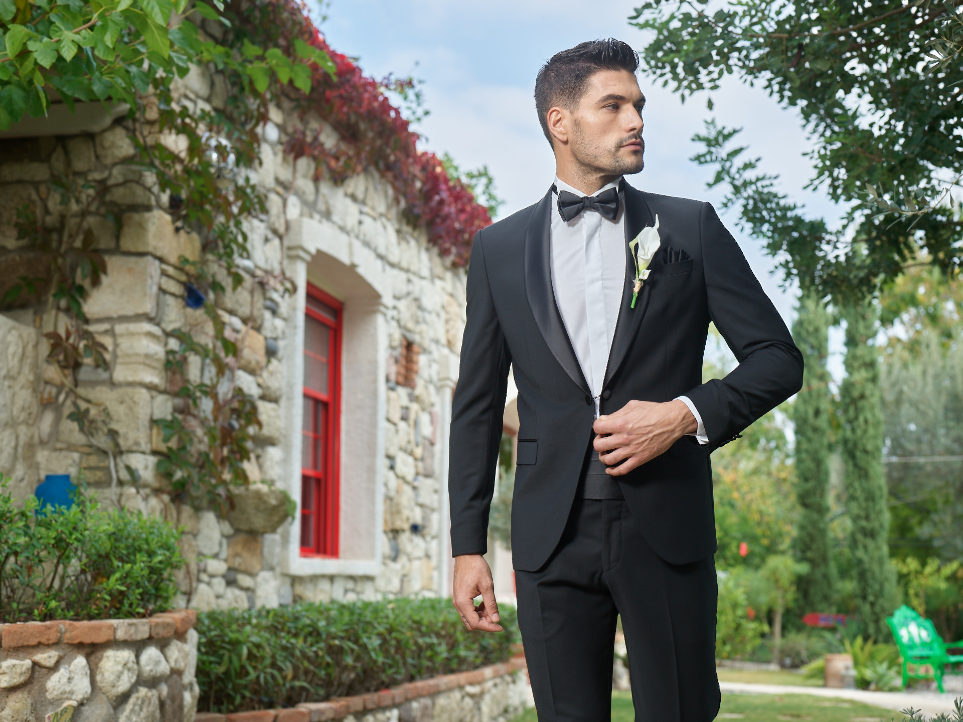 extra slim line Manzetti szmoking